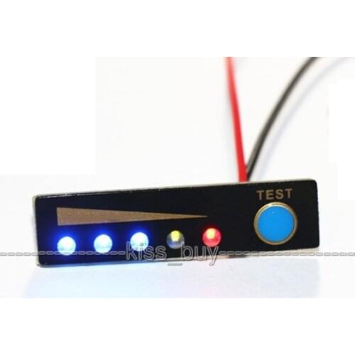 3s 4s 12V lithium battery capacity Tester display panel power indicator board