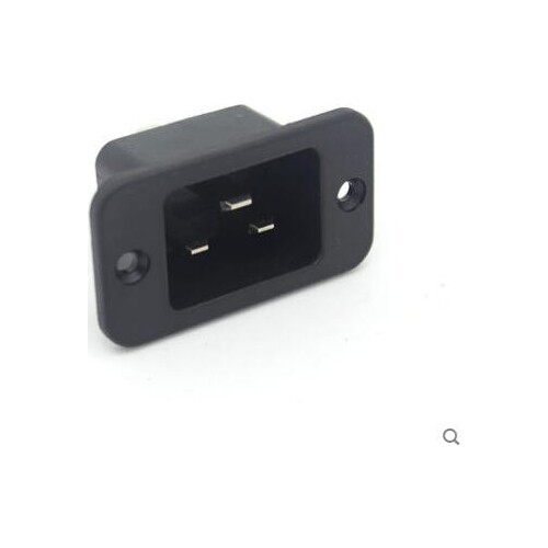 20 pcs/lot SS-3A IEC INLET AC socket high current UPS male 3 Pin IEC320 C20 Inlet Plug Power Socket Connector AC 250V 16A