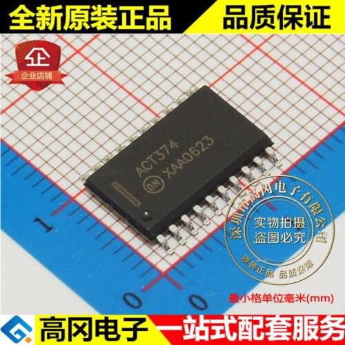 5pieces MC74ACT374DWR2 ACT374 SOP20 ON