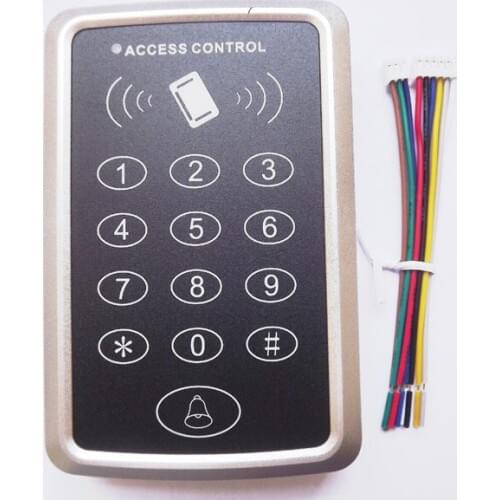 RFID Proximity Door Access Control Keypad system 125KHz EM ID card Access Controller + 5pcs rfid tag