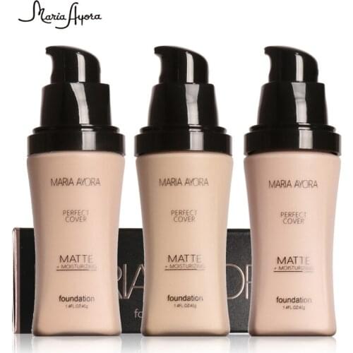 Brand Makeup Base Face Liquid Foundation BB Cream Concealer Whitening Moisturizer Oil-control Waterproof Maquiagem