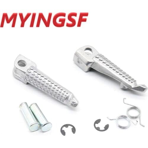 For KAWASAKI Z250 Z300 Z650 Z900 VERSYS-X 300 VERSYS NINJA 250/R 650 Motorcycle Rider Front Foot Pegs Rest Footrest Adapters