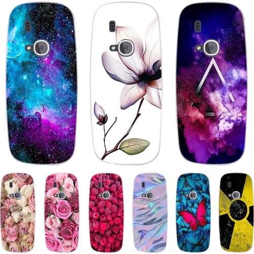 For Nokia 3310 2017 Case Slim Soft TPU Silicone Shell For Nokia 3310 2017 Cover Sky Patterned Coque For Nokia3310 2017 Capa