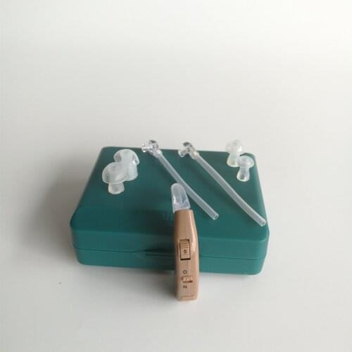 F-998 Hearing Aid aids for the elderly digital audiphones Ear care tool deaf Adjustable Volume Zinc Air Battery 600 hours