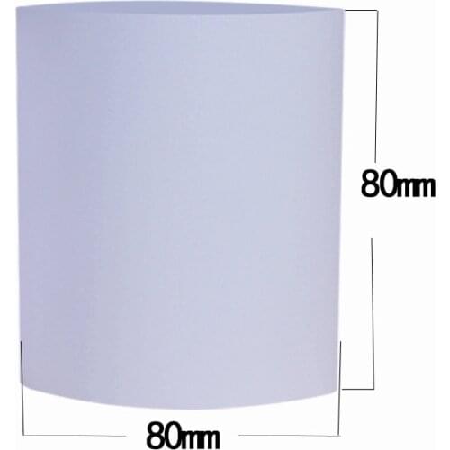 Hot paper cashier paper 80 x 80mm POS printer hot paper 1 reel of supermarket printing receipt paper tube core