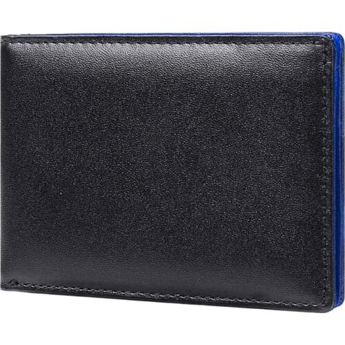 Multi-functional Men Leather Credit Card Wallet RFID Blocking Cash Coin Purse A69C