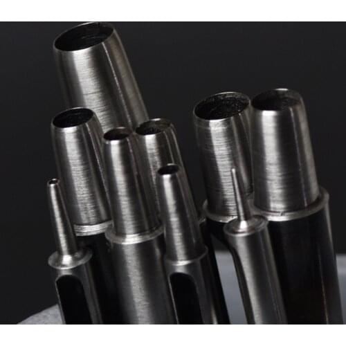 Single SPC Belt Punch Belt Puncher Round Punch Strap Punch No Tie Does Not Hurt The Skin Eye Tool 0.5mm-10.0mm Size