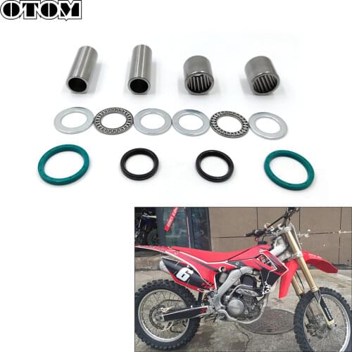 OTOM Motorcycle Flat Fork Maintenance Bushing Seal Ring Bearing Repair Kit For HONDA CRF CRF250R CRF450R CRF450X