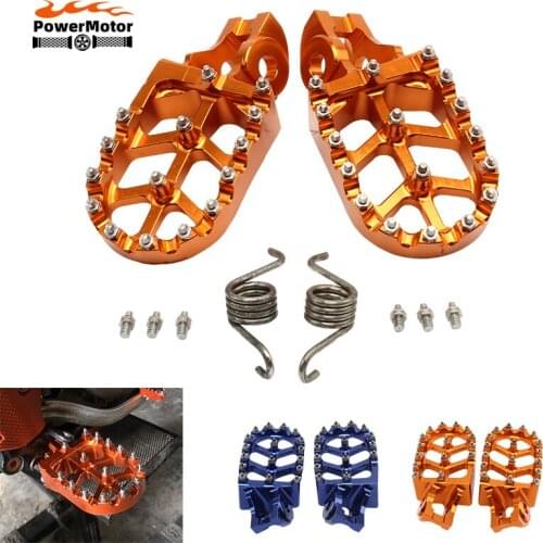 2016-2021 Foot Rests Footrest footpegs Pegs Pedals For KTM SX125 SX250 SX-F 250-450 XC-F XC XC-W EXC EXC-F TC FC RX FX 125-501