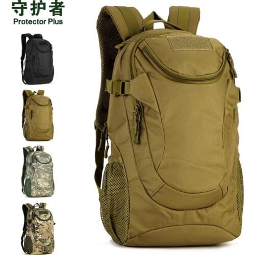 Tactical Backpack Protector Plus S401 Nylon 25L Sports Bag Schoolbag Camouflage Military Trekking Pack Outdoor Hiking Bag