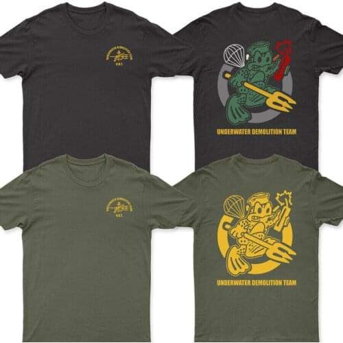 UDT Underwater Demolition Team Frogmen T-Shirt. Summer Cotton O-Neck Short Sleeve Mens T Shirt New S-3XL