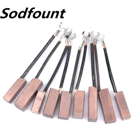 1pcs High copper J164 generator carbon brush 8 10 12.5 30 32 35 40mm