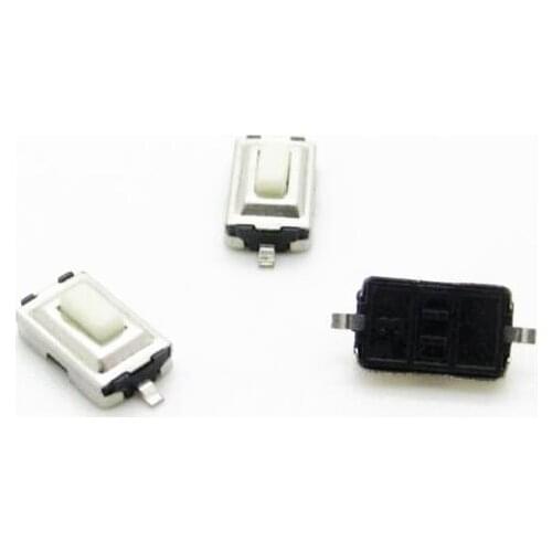 100PCS 3*6*2.5mm 3*6*2.5H 3x6x2.5mm SMD White Push Button Switch Micro switch Tact Switch