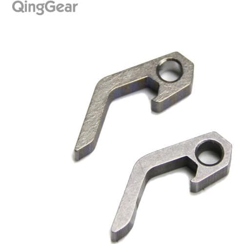 2pcs/lot Titanium/Stainless Steel Hand Tool Parts Micro Bottle Opener Mini multifunctional tool key ring EDC