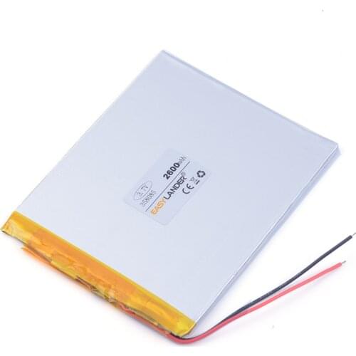 358085 3.7 V 2600mah tablet battery brand tablet general polymer lithium battery