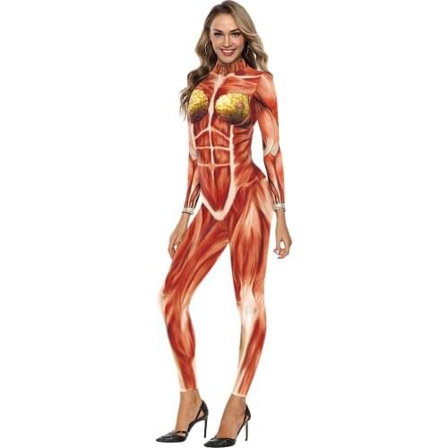 Anime Attack on Titan Colossal Titan Megata no Kyojin Annie Leonhart Jumpsuit Cosplay For Man Halloween Costumes For Woman