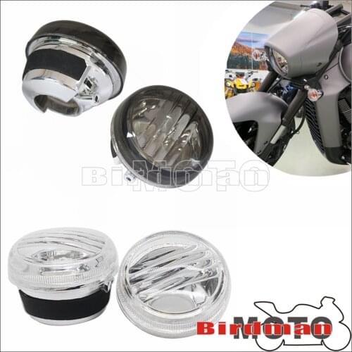For Suzuki Turn Signal Light Lenses For Boulevard M109R M50 C50 VL800 Volusia C90 C109R Intruder Motorcycle Indicator Lamp Cover
