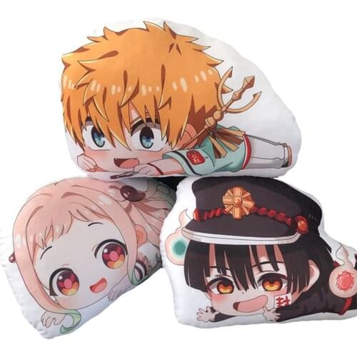 Jibaku Shounen Hanako kun Yugi Amane Nene Yashiro Minamoto Kou Nanamine Sakura Akane Kwai Mitsuba Cosplay Prop Cartoon Pillow