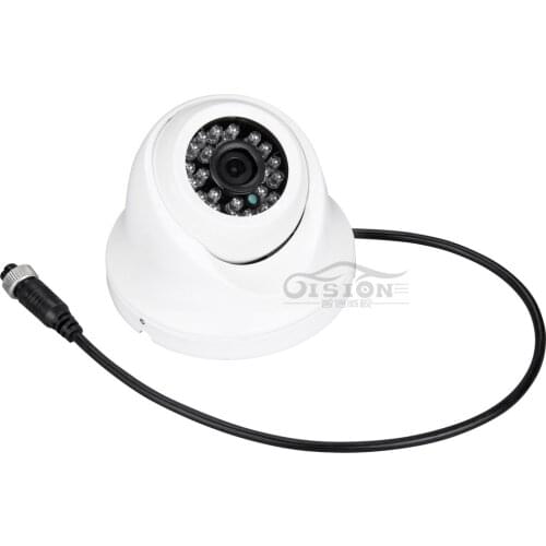 700TVL 3.6MM 4Pin Security Taxi Camera,Indoor White Analog CCD Bus Car Camera For Vehicle Monitoring System Free Shipping