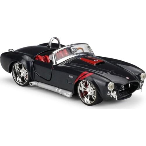 Maisto 1:24 1965 Shelby Cobra 427 Classic Car Static Die Cast Vehicles Collectible Model Car Toys Boy Gifts Free Shipping