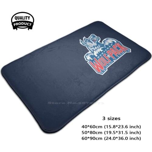 Hart Wolf Pack Soft House Family Anti-Slip Mat Rug Carpet Hart Wolf Pack Ice Hockey Sport Game University Athletic Hockey