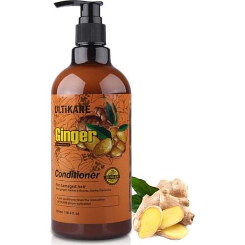 Treament Ginger Hair Conditioner Anti - Hair Loss Keep Health and Powerful 500ML Mineral Free Oil