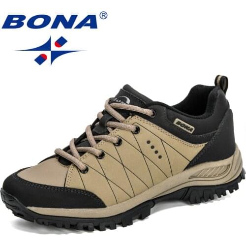 BONA 2020 New Arrival Cow Split Casual Shoes Men Trendy Sneakers Man Zapatos Hombre Walking Shoes Male Leisure Footwear Comfy