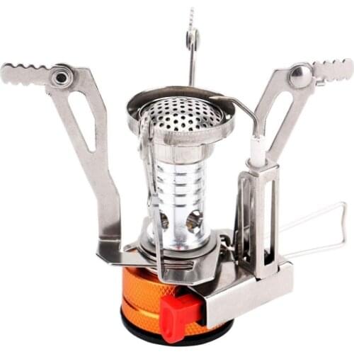 Mini Camping Stoves Outdoor Portable Gas Stove 3000W Firepower Non-slip Folding Stoves Cooker Burners Furnace for Cooking Picnic