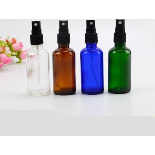 20ml 30ml 50ml 100ml Refillable Portable Essential Oil Liquid Sprayer Empty Atomizer Makeup Spray Bottle Perfume Glass Atomizer
