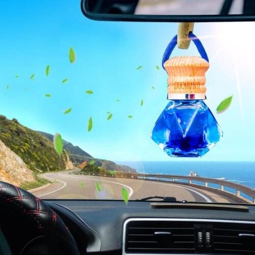 1PC Car Air Freshener Car Perfume Scent Scent Bottle Pendant Diffuser Car Freshener Gift Hanging Perfume Bottle Blessing Gifts