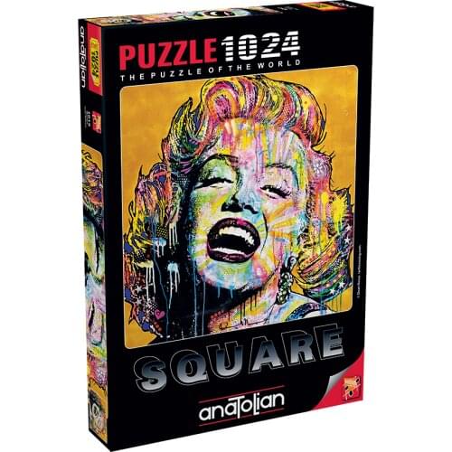 Marilyn Dean Russo 1000 Piece Jigsaw Puzzle Paper Jigsaw Puzzle Educational Mind Intelligence Game Holiday Decoration Table Gift 61x61 cm Square