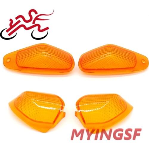 For KAWASAKI ZZR 400/600 ZZR400 ZZR600 ZX600E 1994-2006 Motorcycle Accessories Front Rear Turn Signal Indicator Light Lamp Lens