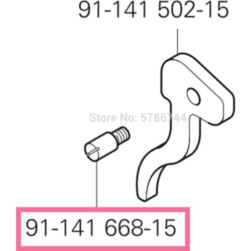 Presser Lifter Screw #91-141668-15 for PFAFF 335,335G,337,1243,1244,1245,1246,1295,1296,WF1335,PFAFF sewing machine spare parts