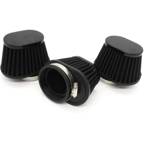 Motorcycle Air Filter 60mm 55mm 51mm 50mm Universal for Motor Car bike Cold Air Intake High Flow Cone Filter