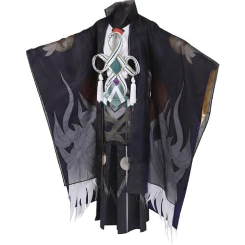 Game Onmyoji Onikiri LongDanLinXin Japanese Kimono Cosplay Costume Halloween for Halloween Fancy Stage Performance Props