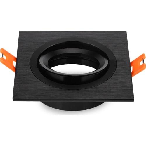 10pcs LED Spotlight Lamp Holder GU10/MR16 Lighting Downlights Spot light Fixture/Halogen GU5.3 Spot Lamp Round Fixtures Aluminum