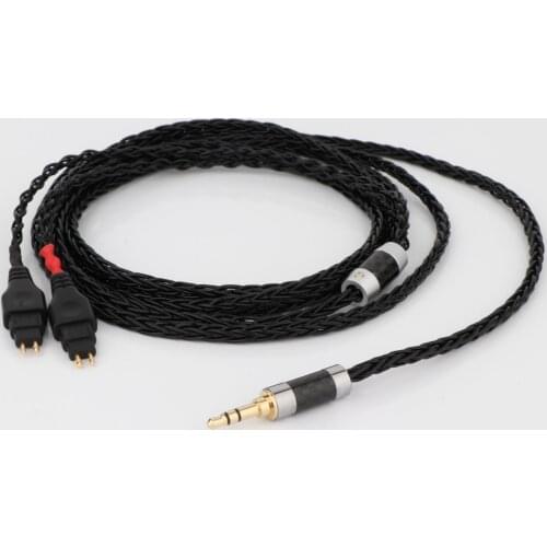 3.5mm Gold Plated Upgraded Headphone Replacement Cable For HD650