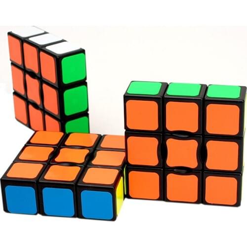 3pcs/set 1X3X3 Floppy Magic Cube Puzzle 1X3X3 Brain Teaser Speedcube For Child Adult Antistress Cube Anti-stress Toy Autism