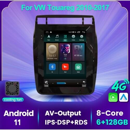 Android 11 DSP RDS IPS Screen 5GHz WIFI 4G LTE GPS For For Volkswagen VW Touareg 2010-2017 Radio Car Multimedia Video Player BT