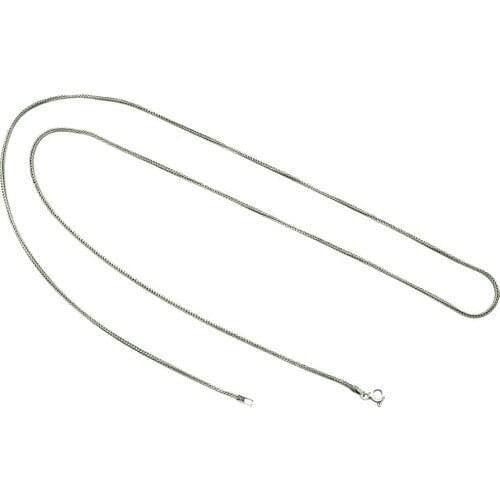 Aykat Long 70 cm Silver Chain Long Lady Pendant Lanyard Chain Znc-15