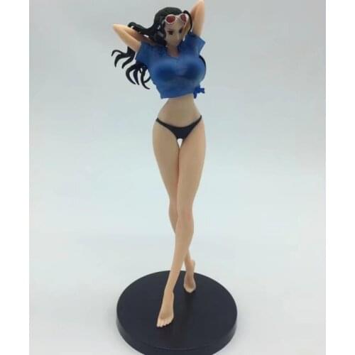 21CM Japanese anime figure one piece Nico Robin swimsuit can be taken off action figure