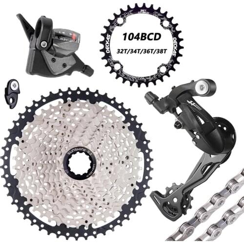 ZTTO MTB bike 11 Speed 11-50t Cassette Wide Ratio Mountain Bicycle11S Freewheel 11v k7 For m7000 m8000 m9000 Bicycle Parts