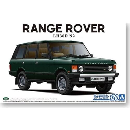 1/24 AOSHIMA plastic assembled car model toy LANDROVER LH36D CLASSIC 1992 adult collection DIY assembled model kit #05796