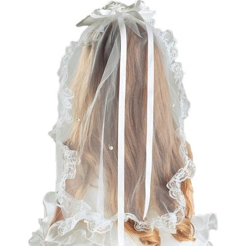 2020 New Arrivals Girls Holy First Communion Veils White Ivory Flower Girl Veils for Wedding Birthday Party