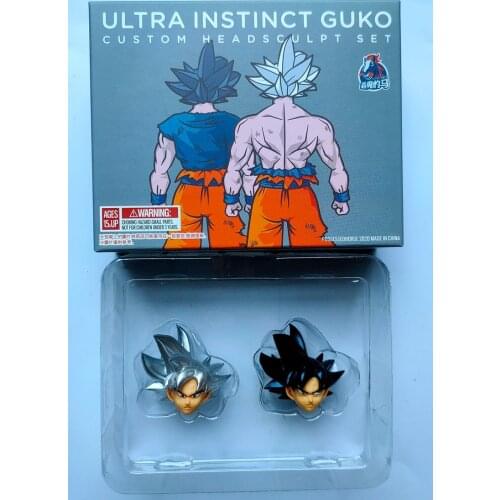 In stock Demoniacal Fit esfera del dragó Custom headsculpt set for SHF Ultra Instinct Guko Goku Action Figure Figural Brinquedos