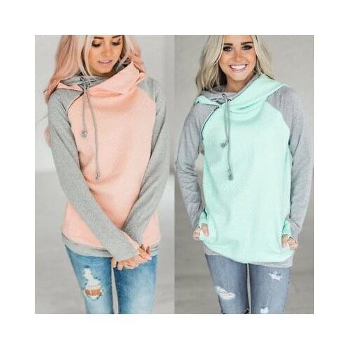 Pullovers harajuku hoodie new Spring autumn have hat long sleeve fleece Sweatshirt Female Streetwear dropshipping ZXP032