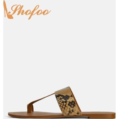 Shofoo Women's Flip Flops