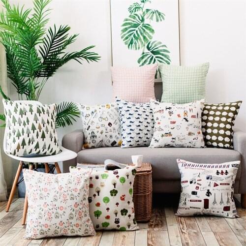 Brand New Simple Geometry Cushion Case Hot Modern Nordic Decorative Pillows Case Livingroom Sofa Couch Throw Pillows