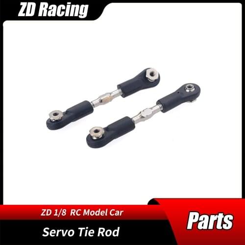 ZD Racing 1/8 Parts Truck Monster Buggy CNC 08421 08427 08425 08428 Servo Tie Rod 8020 for Model RC Cars Accessories