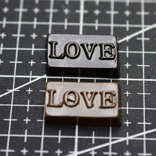 1pcs/lot resin flat back Simulation love chocolate candy 23mm Cabochons Scrapbooking Hair Bow Center DIY Christmas decration